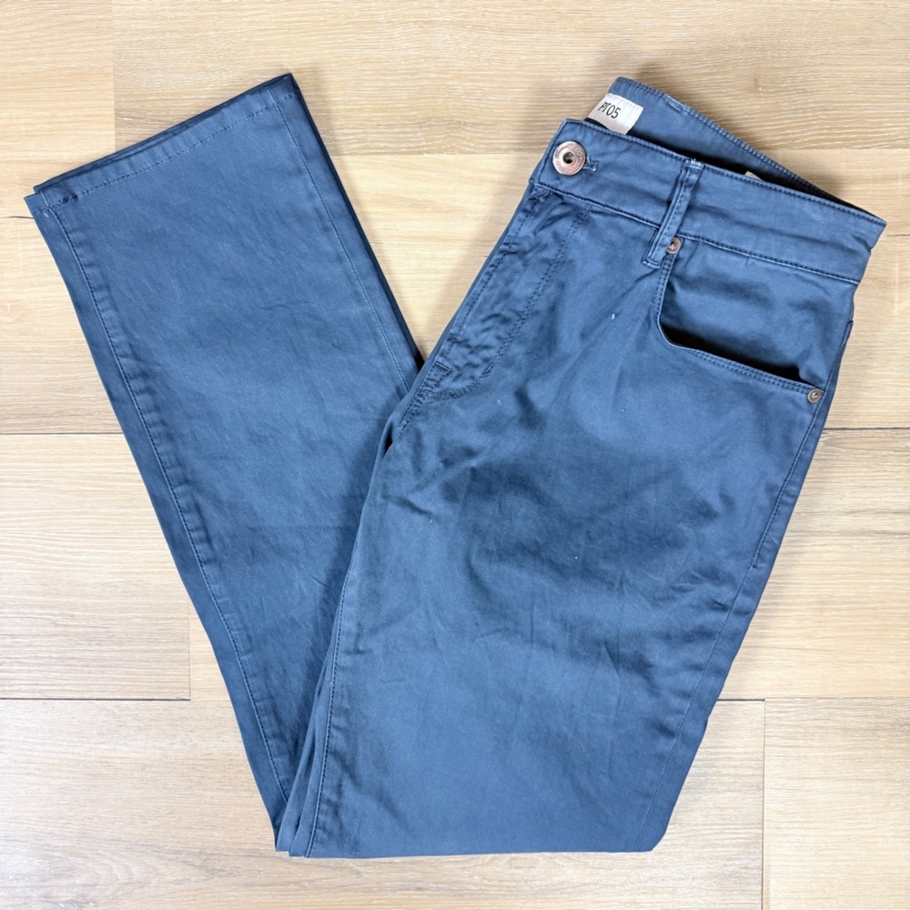 PT05 Play It Loud Jazz Classic Navy Teal Men's Cotton Chinos Pants | Size 32